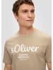 s.Oliver T-Shirt kurzarm in Beige