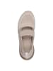Tamaris WIDE FIT Ballerina in TAUPE