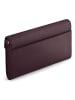 Lazarotti Bologna Leather Clutch Tasche Leder 23 cm in burgundy