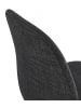 KADIMA DESIGN Bürostuhl POLARIS Ergonomisch Metall Textil | Modern Elegant in Anthrazit
