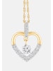 Diamant Exquis Halskette aus 585 Gelbgold mit Diamant