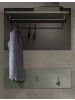Inn.Furn Garderobenpaneel Salbei grün und grau, Set 2-teilig, 80 cm