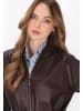 DreiMaster Vintage Women Coat in coffee brown