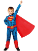 amscan Superman Kostüm Kinder 8-10 Jahre Größe 134 Fasching Karneval