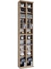 VCM  Holz CD DVD Stand Regal Schrank Ständer Almera in Sonoma-Eiche (Sägerau)