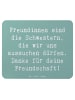 Mr. & Mrs. Panda Mauspad Spruch Freundinnen Schwestern mit Spruch in Meeresbrise