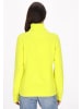 myMo Damen Fleecepullover in Limette