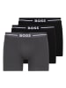 BOSS Boxershort 3er Pack in Schwarz/Grau