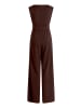 Vera Mont Jumpsuit mit weitem Bein in rostbraun