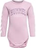 Hummel Bodysuit S/S Hmlfast Flipper Body L/S in MAUVE SHADOW