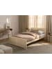 Beliani Doppelbett DAUPHIN in Braun - (W) 129 x (H) 82 x (L) 206 cm