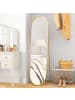 HOMCOM Ganzkörperspiegel-40L x 4B x 160H cm-Gold