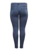 ONLY Carmakoma Skinny Jeans in Medium Blue Denim