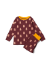Little Green Radicals Organic Cotton Pyjamas in Brown