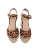 Ital-Design Sandale & Sandalette in Beige und Braun