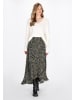DreiMaster Women Skirt in black flower