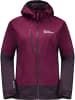 Jack Wolfskin Funktions-Regenjacke EAGLE PEAK in Lila