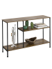 SoBuy Konsole in Kaffeebraun - (W) 30 x (H) 80 x (L) 120 cm