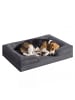 Feandrea Hundebett Blomfy in Dunkelgrau - (B)89 x (H)16 x (T)63 cm