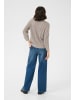 Kaffe Strickpullover KAnika Loose fit in Elephant Skin