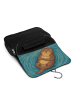 Mr. & Mrs. Panda Waschtasche Otter Muschel Design ohne Spruch in Weiß