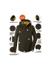 G.I.G.A. DX by KILLTEC Steppjacke mit Kapuze in Braun5918