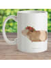 Mr. & Mrs. Panda Tasse Meerschweinchen Weisheit ohne Spruch in Weiß