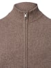 Andrew James Strickjacke in taupe - 0005