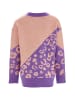 IMANE Damen Strickpullover in Lavendel Rosa