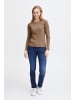 Fransa FRAMANZA TEE 1 Relaxed fit in Coca Mocha