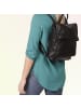 Toscanto Leder Cityrucksack Toscanto Rucksack schwarz ca. 32cm