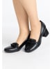 usha BLACK LABEL Loafer-Pumps in Schwarz