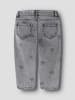 name it Jeans Herzchenprint NMFBELLA MOM SHAPED JEANS in light grey denim