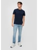 QS T-Shirt in 5884_tiefblau