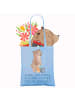 Mr. & Mrs. Panda Tote Bag Glanz Putzfrau mit Spruch in Sky Blue