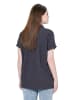 Ulla Popken Hemdbluse in graphitgrau