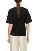 comma T-Shirt in schwarz