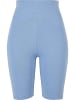 Urban Classics Urban Classics Damen Ladies High Waist Cycle Shorts in horizonblue