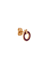 NAEMI Women Earrings in Rose Gold Purple
