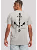 F4NT4STIC T-Shirt North Anchor in grau meliert