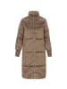 faina Women Coat in brown bronze