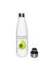 Mr. & Mrs. Panda Thermosflasche Avocado Pfeifen mit Spruch in Weiß