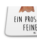 Mr. & Mrs. Panda Flaschenuntersetzer Glühschwein Sause mit Spruch in Weiß