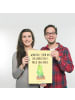 Mr. & Mrs. Panda Poster Schildkröte Pause mit Spruch in Gelb Pastell