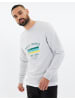 Threadbare Sweatshirt in Ecru Marl