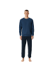 Schiesser Pyjama in Blau