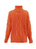 Sookie Damen Rollkragenpullover in ORANGE
