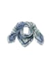 Camel Active Schal mit Allover Print in Ozeanblau