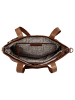 SPIKES & SPARROW Shopper echt Leder in cognac