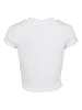 Urban Classics Cropped T-Shirts in white